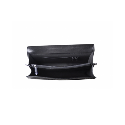 Serviette Georges Noir-Maroquinerie-Maroquinerie Fortunas-Mouscron