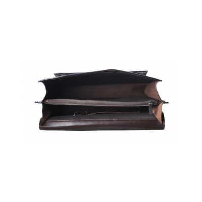 Serviette Georges Moka-Maroquinerie-Maroquinerie Fortunas-Mouscron