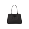 Roseau Longchamp Porté Epaule Noir-Longchamp-Sac-Maroquinerie Fortunas-Mouscron