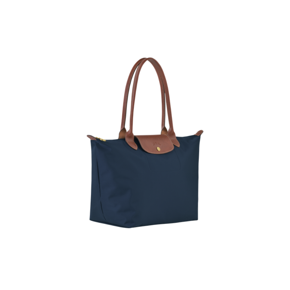 Pliage Shopping L Bleu-Longchamp-Sac-Maroquinerie Fortunas-Mouscron