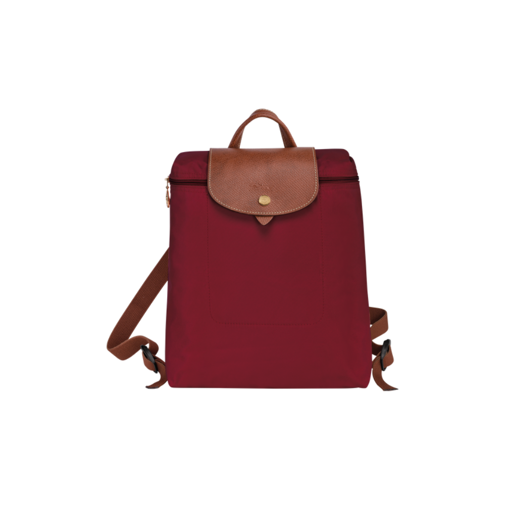 Pliage Backpack Rouge-Longchamp-Sac-Maroquinerie Fortunas-Mouscron