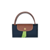 Pliage Handle S Bleu-Longchamp-Sac-Maroquinerie Fortunas-Mouscron