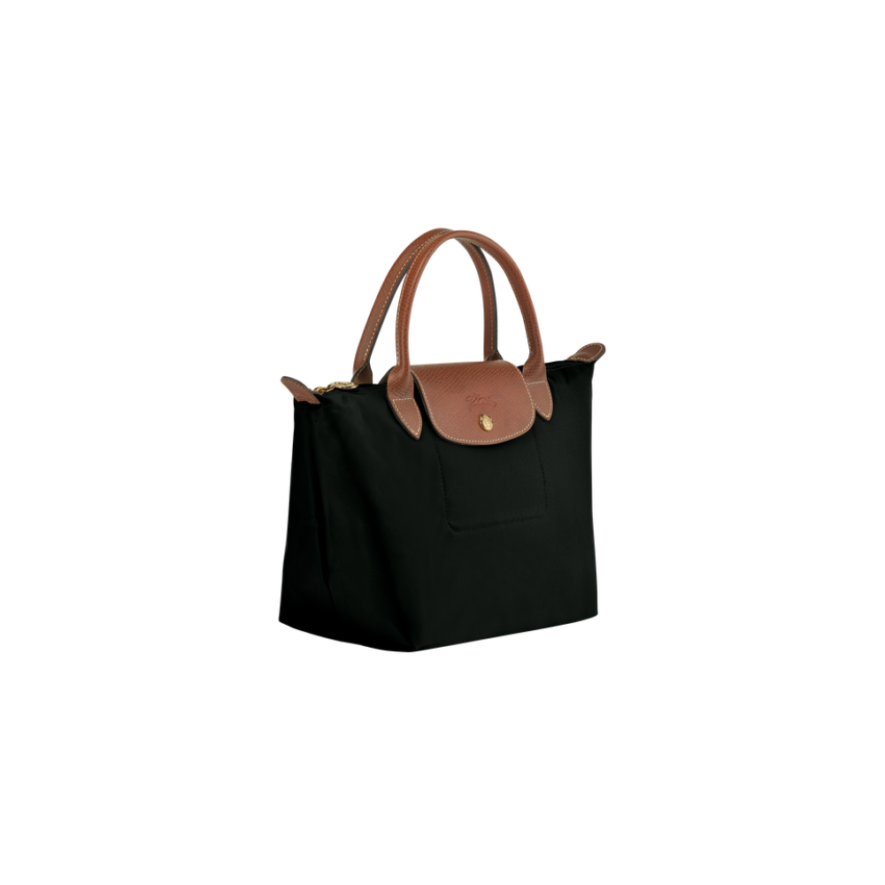 Pliage Handle S Noir-Longchamp-Sac-Maroquinerie Fortunas-Mouscron
