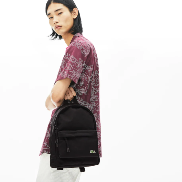 Mini Backpack Noir-Lacoste-Maroquinerie-Maroquinerie Fortunas-Mouscron