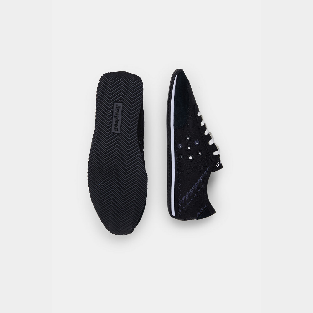 Sans titre - 2021-03-20T094343.529 Baskets Trimming Noir-Desigual-Chaussures-Maroquinerie Fortunas-Mouscron