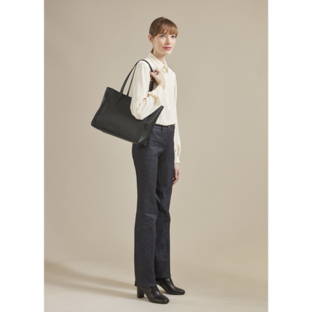 Foulonné Shopping Noir-Longchamp-Sac-Maroquinerie Fortunas-Mouscron