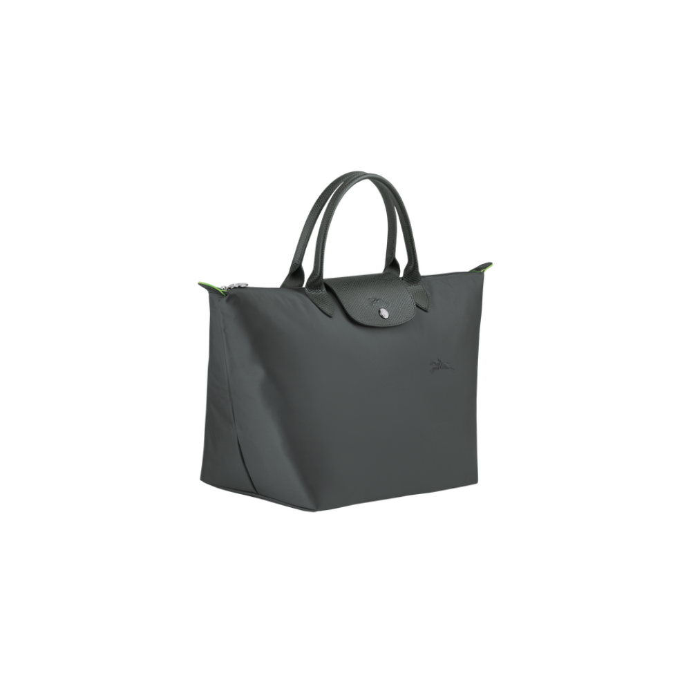 Pliage Green Handle M Graphite-Longchamp-Sac-Maroquinerie Fortunas-Mouscron Pliage Green Handle M Graphite-Longchamp-Sac-Maroquinerie Fortunas-Mouscron