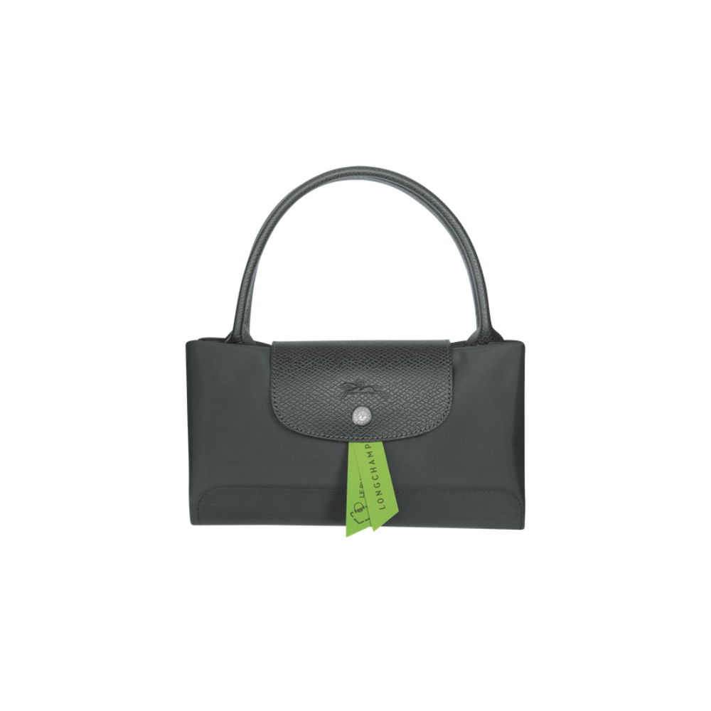 Pliage Green Handle M Graphite-Longchamp-Sac-Maroquinerie Fortunas-Mouscron Pliage Green Handle M Graphite-Longchamp-Sac-Maroquinerie Fortunas-Mouscron