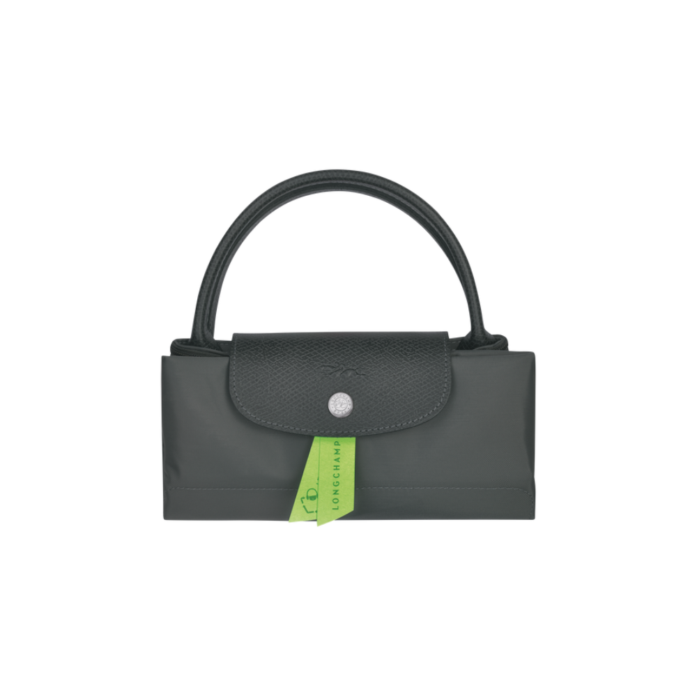 Pliage Green Handle S Graphite-Longchamp-Sac-Maroquinerie Fortunas-Mouscron Pliage Green Handle S Graphite-Longchamp-Sac-Maroquinerie Fortunas-Mouscron