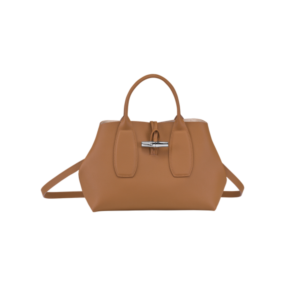 Roseau Handle Medium Naturel Longchamp Maroquinerie Fortunas