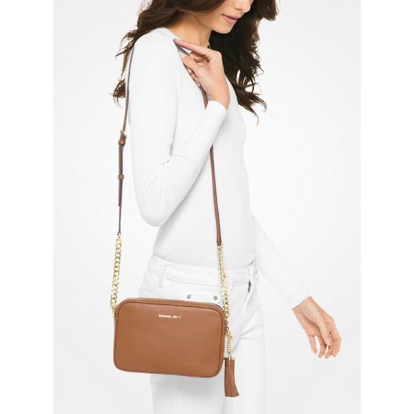 Michael kors jet set travel clearance cognac