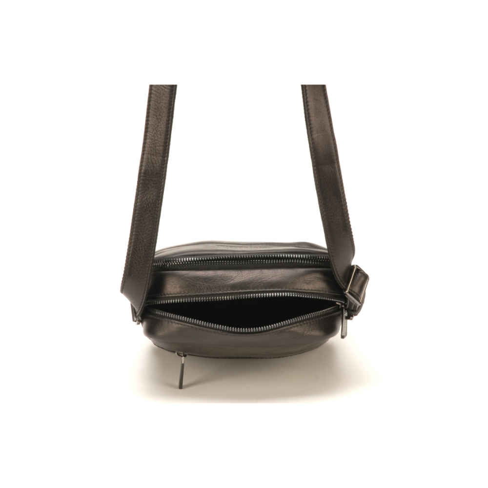 Porté Travers Pablo Noir-Arthur & Aston-Maroquinerie-Maroquinerie Fortunas-Mouscron