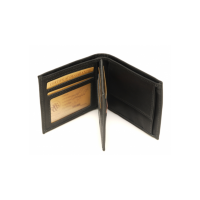 Portefeuille Johany Noir-Arthur & Aston-Petite Maroquinerie-Maroquinerie Fortunas-Mouscron