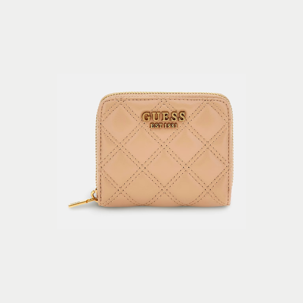 Porte-monnaie Giully Beige-Guess-Petite Maroquinerie-Maroquinerie Fortunas-Mouscron