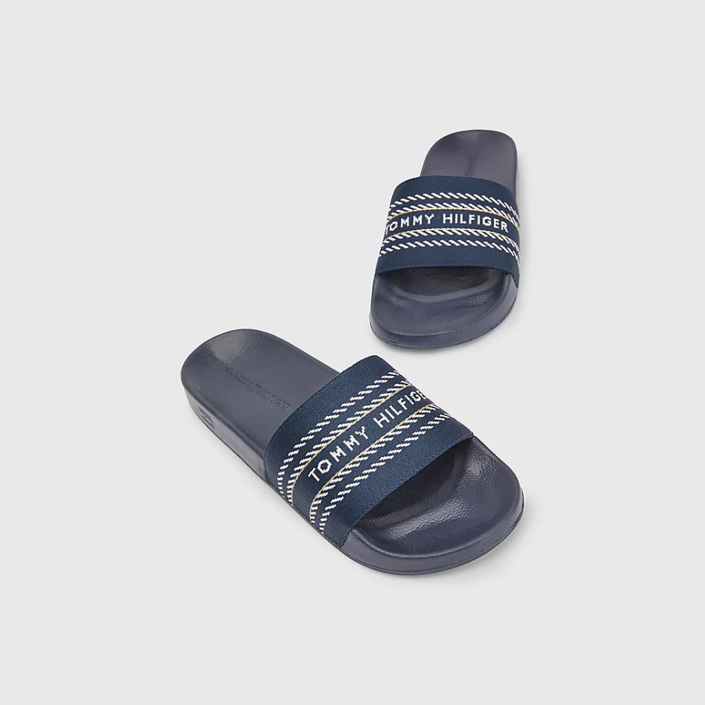 Claquettes Slide-Tommy Hilfiger-Chaussures-Maroquinerie Fortunas-Mouscron