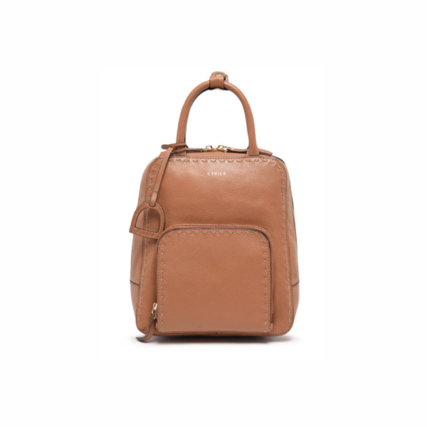 Tradition Backpack S Camel-Etrier-Sac-Maroquinerie Fortunas-Mouscron
