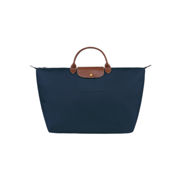 Pliage Voyage Bleu-Longchamp-Sac-Maroquinerie Fortunas-Mouscron