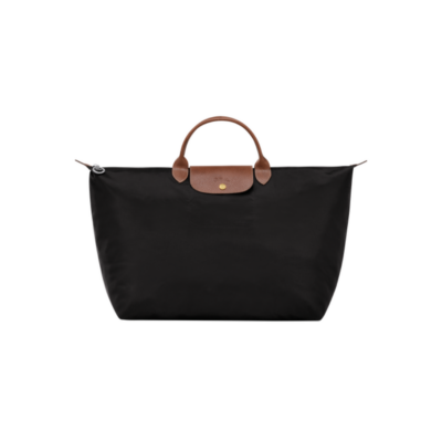 Pliage Voyage Noir-Longchamp-Sac-Maroquinerie Fortunas-Mouscron