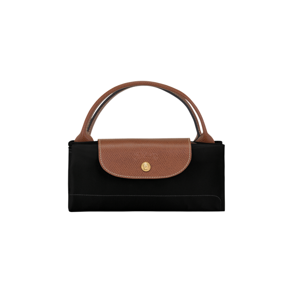 Pliage Voyage Noir-Longchamp-Sac-Maroquinerie Fortunas-Mouscron