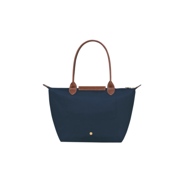 Pliage Shopping M Bleu-Longchamp-Sac-Maroquinerie Fortunas-Mouscron