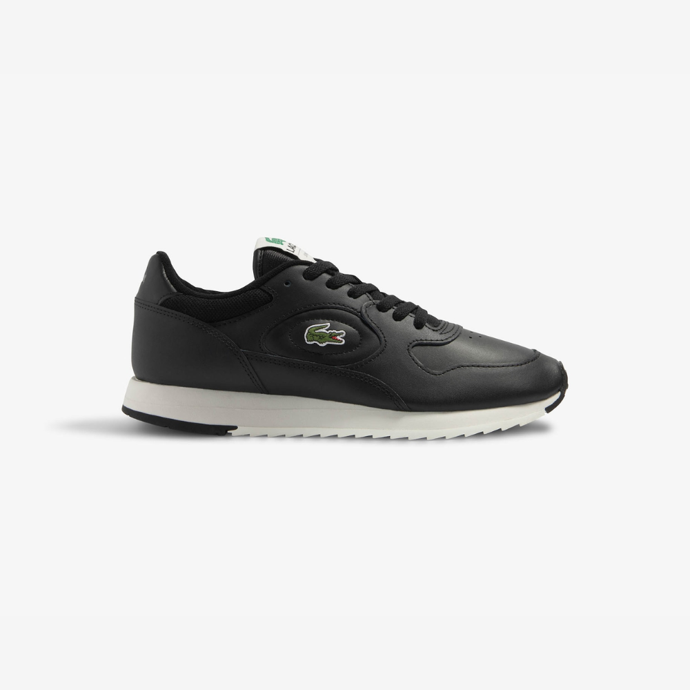 Sneakers Linetrack Black-Lacoste-Chaussures-Maroquinerie Fortunas-Mouscron