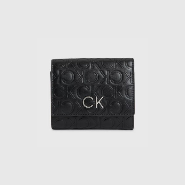 Portefeuille Emboss Black-Calvin Klein-Petite Maroquinerie-Maroquinerie Fortunas-Mouscron