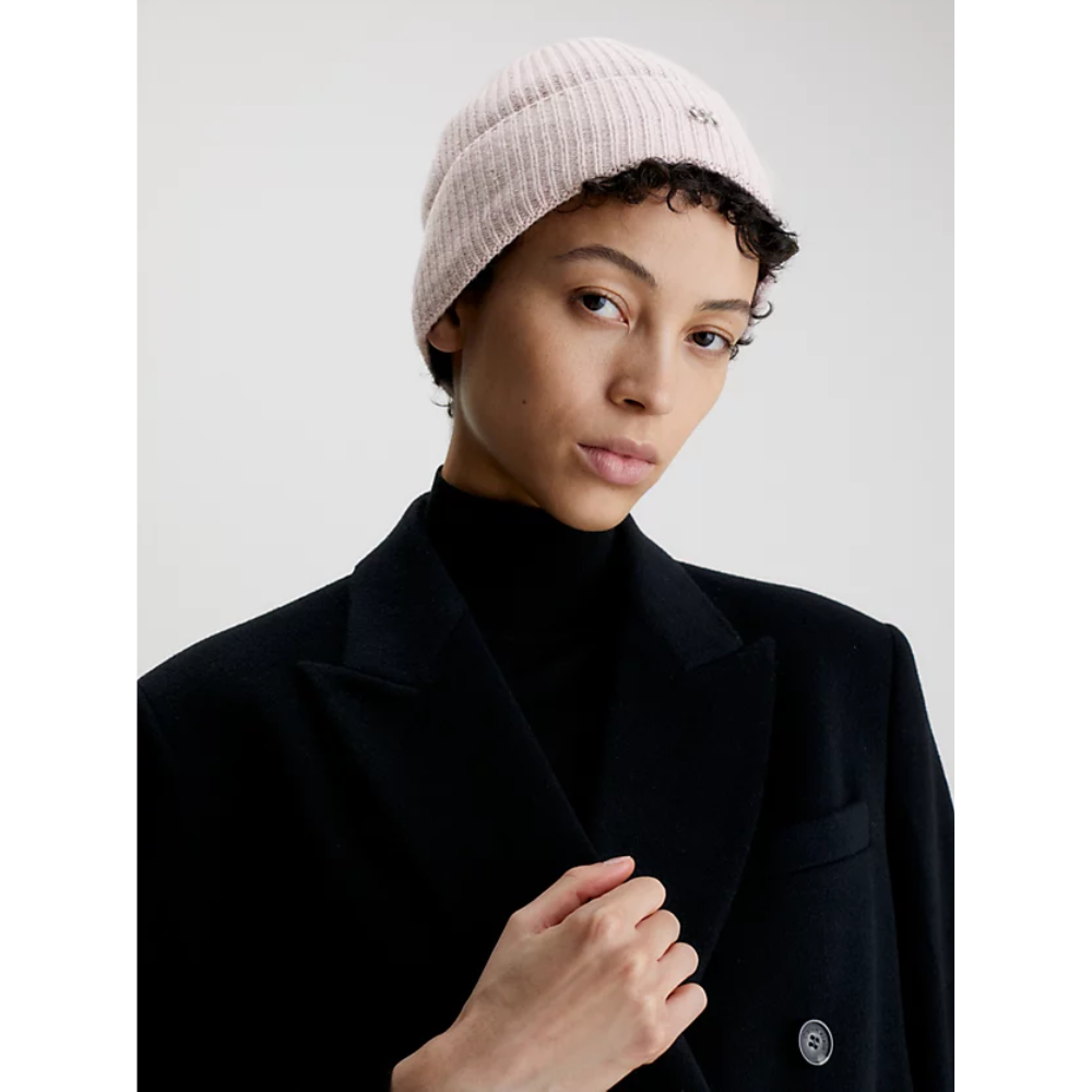 Bonnet Mauve Pale-Calvin Klein-Accessoires de mode-Maroquinerie Fortunas-Mouscron