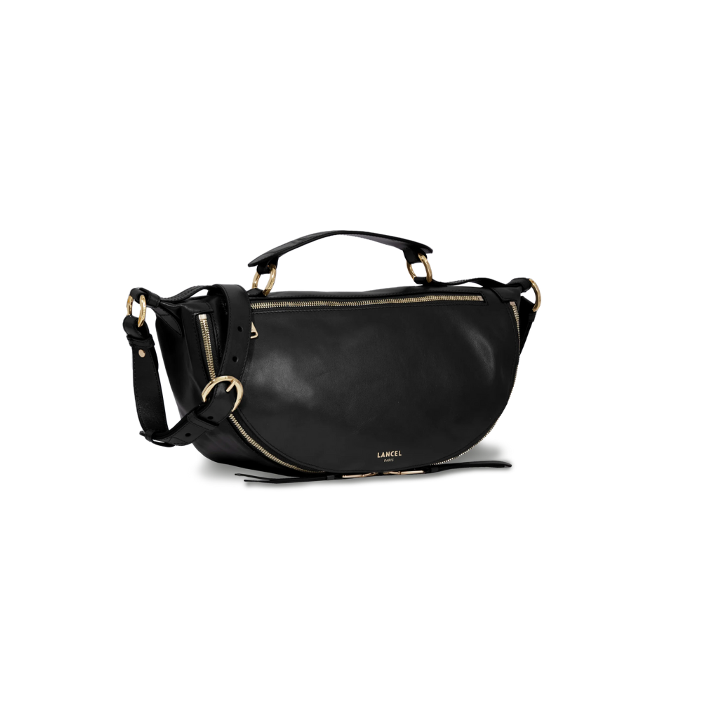 Origami Medium Black-Lancel-Sac-Maroquinerie Fortunas-Mouscron Origami Medium Black-Lancel-Sac-Maroquinerie Fortunas-Mouscron