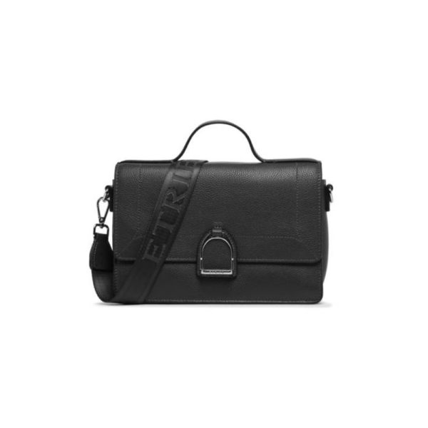 Altesse M Crossbody Noir-Etrier-Sac-Maroquinerie Fortunas-Mouscron