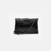 Jana M Crossbody Noir-Etrier-Sac-Maroquinerie Fortunas-Mouscron