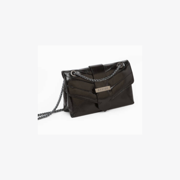 Jana S Crossbody Noir-Etrier-Sac-Maroquinerie Fortunas-Mouscron