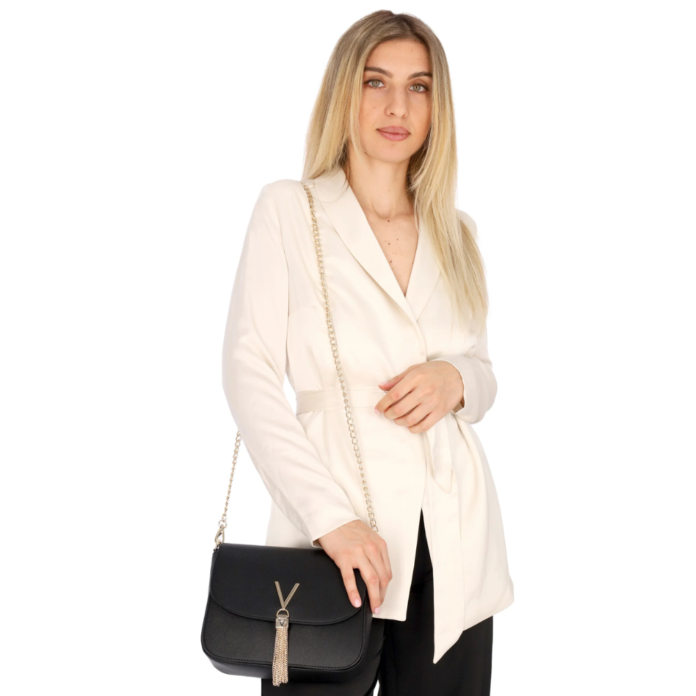 Divina Shoulder Or Black-Valentino-Sac-Maroquinerie Fortunas-Mouscron