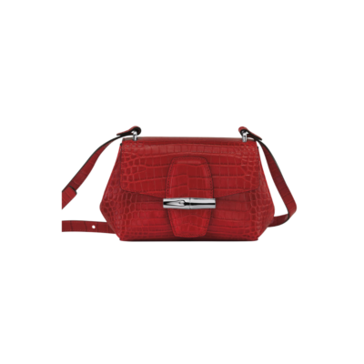 Roseau Mini Croco Red-Longchamp-Sac-Maroquinerie Fortunas-Mouscron