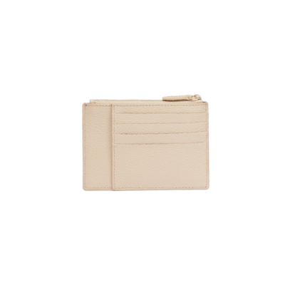 Porte-cartes Ninon Cappuccino-Lancel-Petite Maroquinerie-Maroquinerie Fortunas-Mouscron