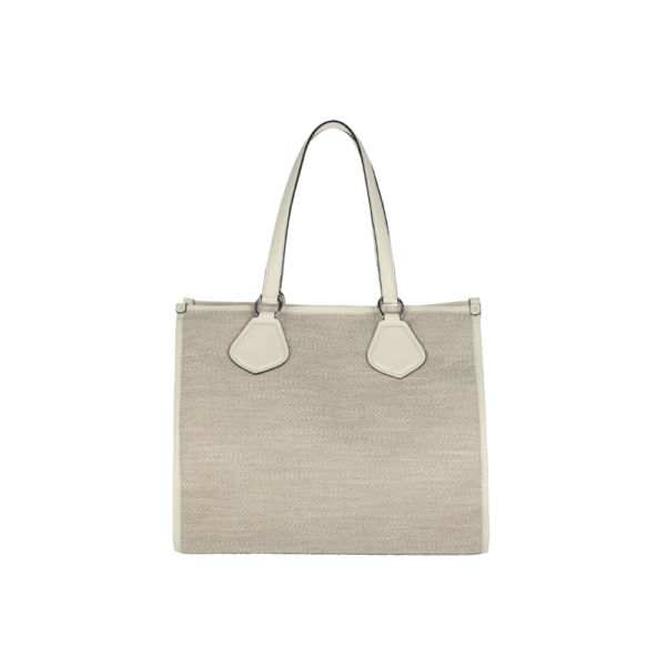 Summer Tote White-Lancel-Sac-Maroquinerie Fortunas-Mouscron