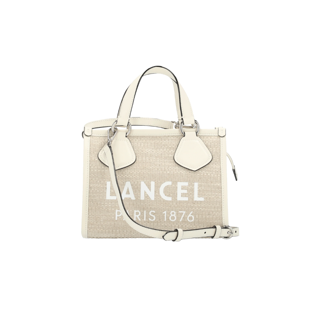 Summer Tote Mini White-Lancel-Sac-Maroquinerie Fortunas-Mouscron Summer Tote Mini White-Lancel-Sac-Maroquinerie Fortunas-Mouscron