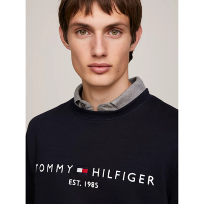Sweat Logo Sky-Tommy Hilfiger-Vêtements-Maroquinerie Fortunas-Mouscron