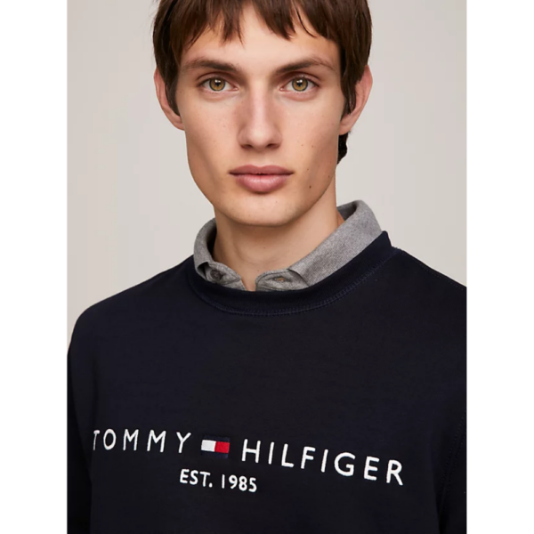 Sweat Logo Sky-Tommy Hilfiger-Vêtements-Maroquinerie Fortunas-Mouscron