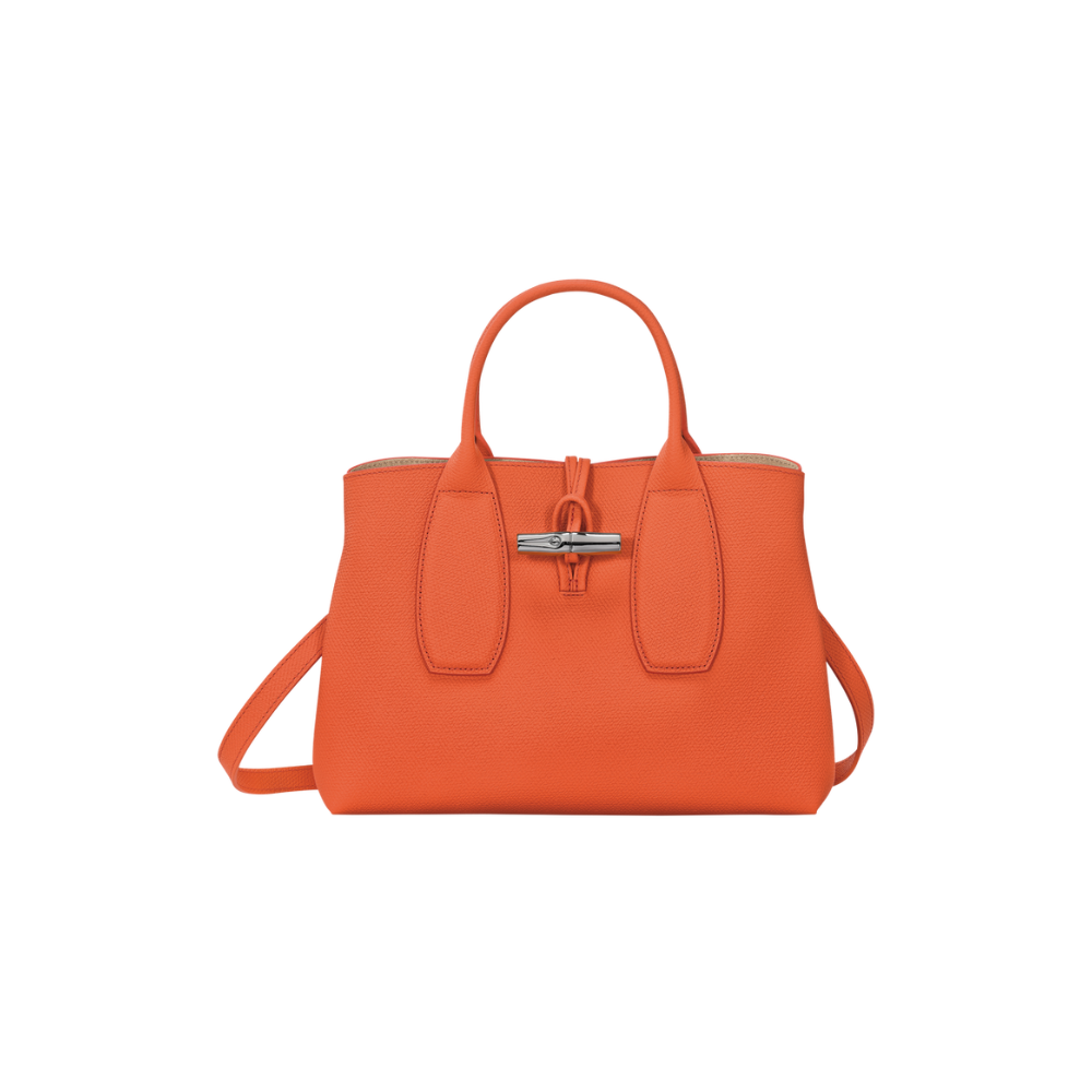 Roseau Bag Orange-Longchamp-Sac-Maroquinerie Fortunas-Mouscron