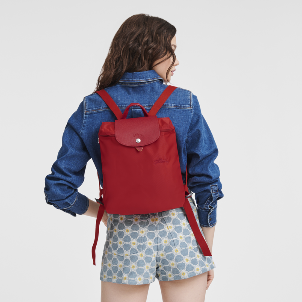Pliage Backpack Tomate-Longchamp-Sac-Maroquinerie Fortunas-Mouscron