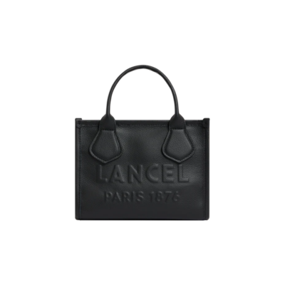 Tote Small Black-Lancel-Sac-Maroquinerie Fortunas-Mouscron