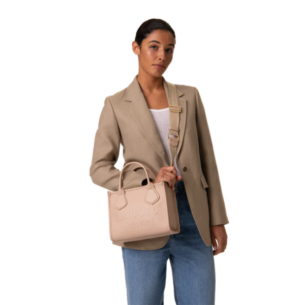 Tote Small Cappuccino-Lancel-Sac-Maroquinerie Fortunas-Mouscron