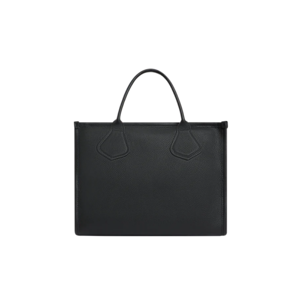 Tote Medium Black-Lancel-Sac-Maroquinerie Fortunas-Mouscron