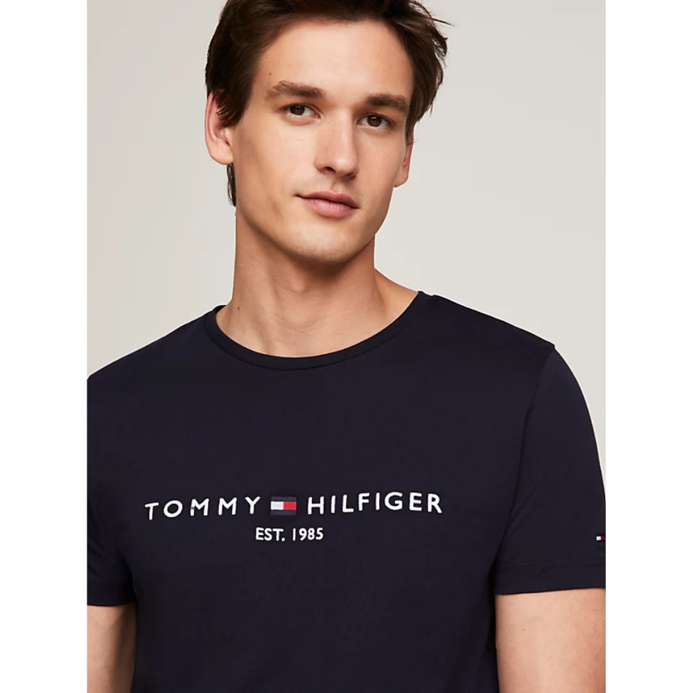 Tee-shirt Logo Sky-Tommy Hilfiger-Vêtements-Maroquinerie Fortunas-Mouscron