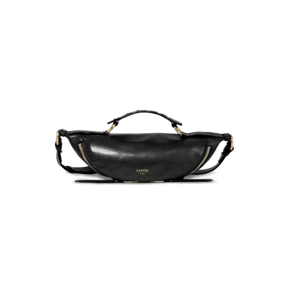 Origami Small Black-Lancel-Sac-Maroquinerie Fortunas-Mouscron