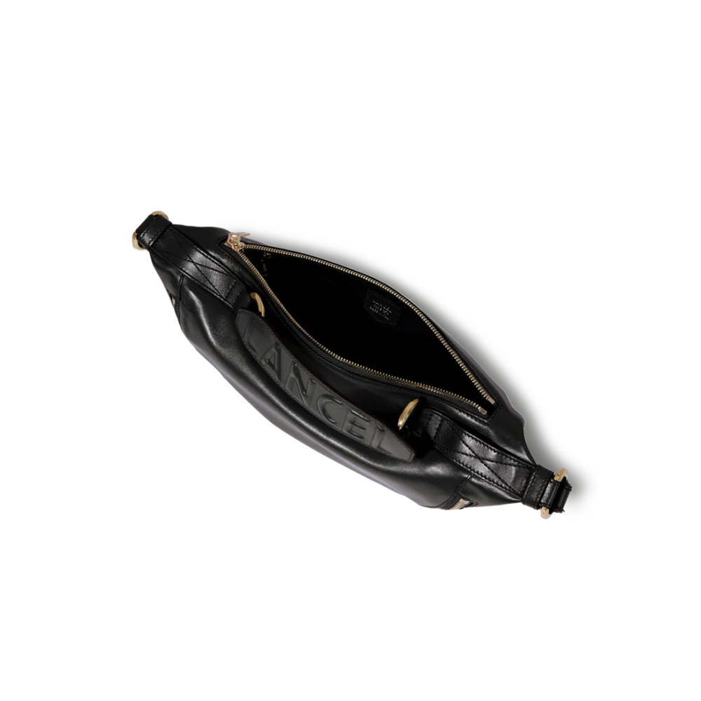 Origami Small Black-Lancel-Sac-Maroquinerie Fortunas-Mouscron Origami Small Black-Lancel-Sac-Maroquinerie Fortunas-Mouscron