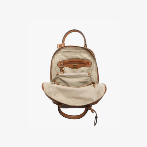 Tradition Backpack Camel-Etrier-Sac-Maroquinerie Fortunas-Mouscron