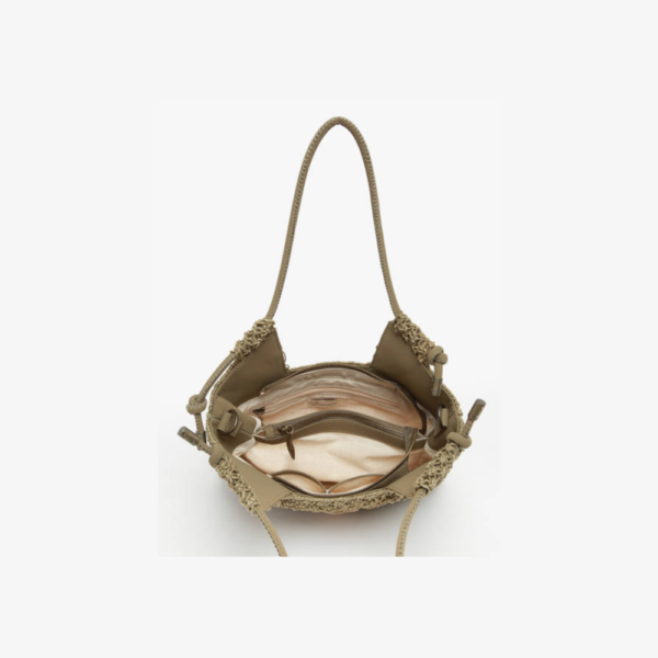 Tanaisie Hobo Kaki-Woomen-Sac-Maroquinerie Fortunas-Mouscron