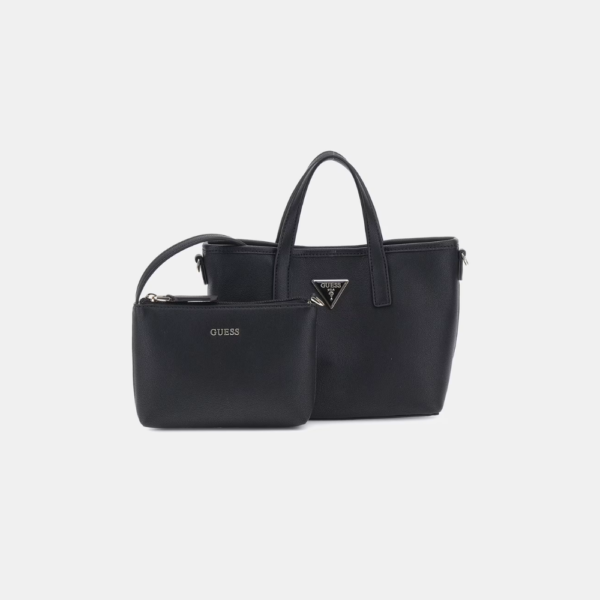 Latona Mini Tote Black-Guess-Sac-Maroquinerie Fortunas-Mouscron