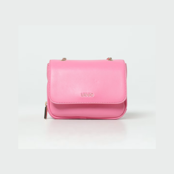 Flap Logo XS Pink-Liu-Jo-Sac-Maroquinerie Fortunas-Mouscron